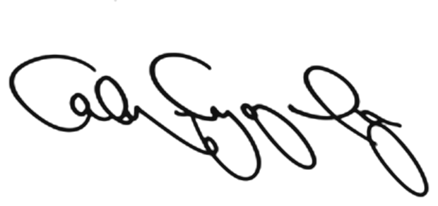 Signature of Al Gonzalez